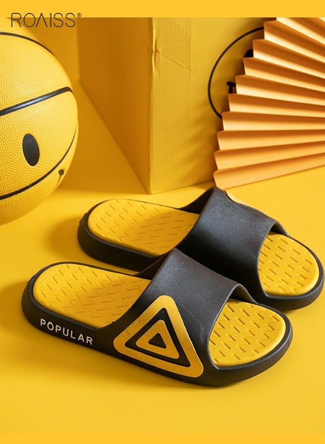 رويس صنادل صيفية للجنسين، شباشب مريحة بنعل مانع للانزلاق، شباشب خفيفة الوزن ومسامية، أحذية شاطئية غير رسمية، مناسبة للحمام أو الشاطئ أو أي مكان ترفيهي في الهواء الطلق - Image 4